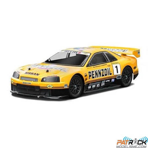 Carrosserie à peindre NISSAN SKYLINE R34 GT 200MM 1/10E