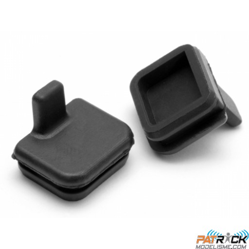 BOUCHON CAOUTCHOUC 10x11mm (NOIR) - SAVAGE X 4.1/4.6/5.9