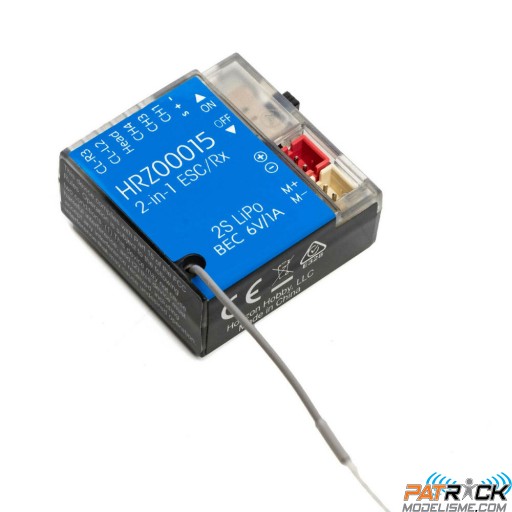 Récepteur ESC 2.4Ghz, EC2, pour 1/24e