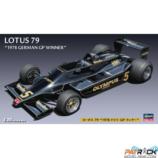 1/20e Hasegawa LOTUS 79 Grand Prix Allemagne 1978 + Kit QG43
