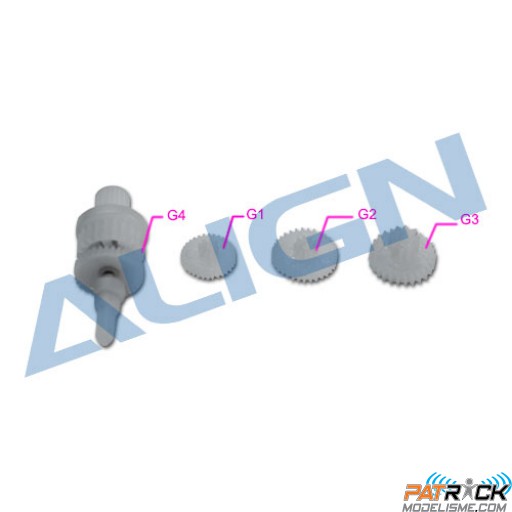 Set pignon de servo DS150/155 - T-REX 150