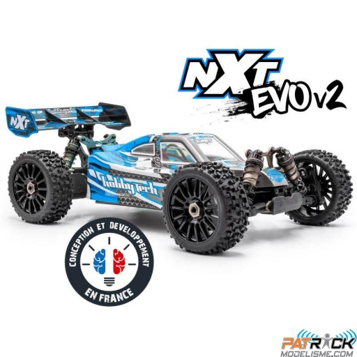 Hobbytech Spirit NXT EVO 4S V2 Bleu 1/8e Prête à rouler