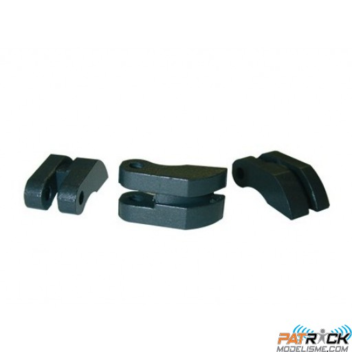Masselottes d'embrayage carbone 3points - 1/8ème