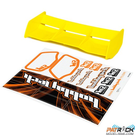 Aileron jaune HTR buggy TT 1/8ème Universel