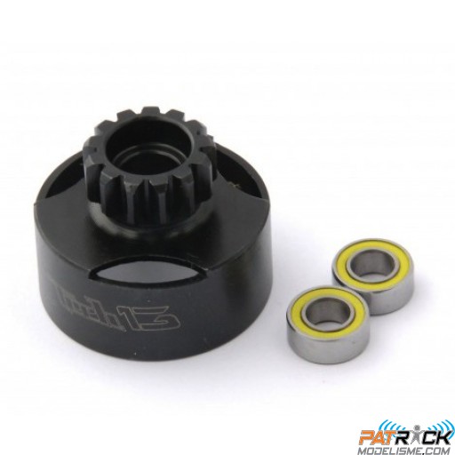 Cloche d'embrayage 13 T ventilée roulements HI-SPEED