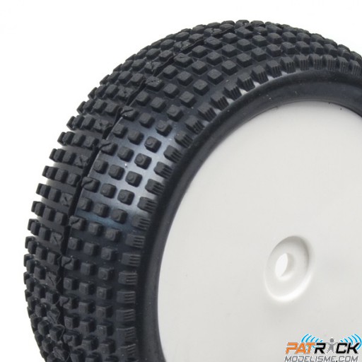 Roues HTR TT Square 1/10e avant (2) hex 12mm