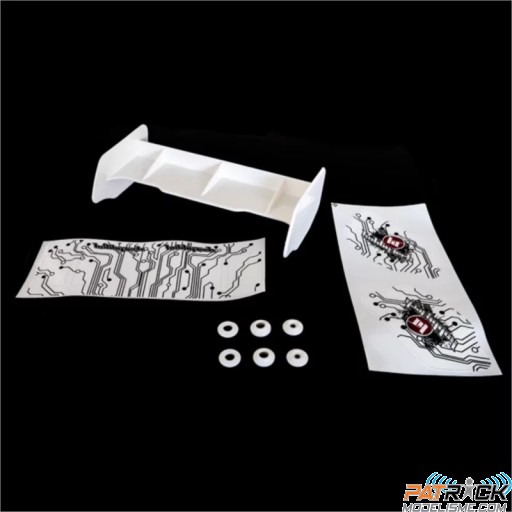 Aileron blanc - TT 1/10ème Universel