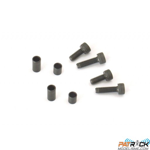 Vis et entretoises de fixation de fusée avant – STR8 BUGGY/RG/TRUGGY/TH