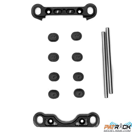 Kit complet option aluminium CNC d’axes avant OAS STR8/NXT