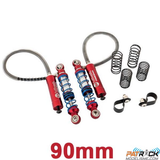 Amortisseurs 90mm crawler "piggyback" réglable