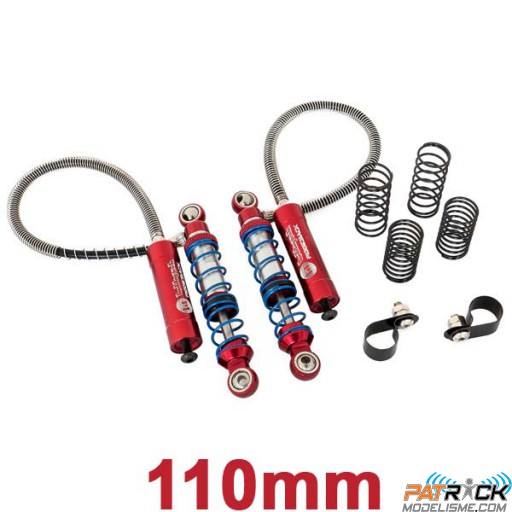 Amortisseurs 110mm crawler "piggyback" réglable