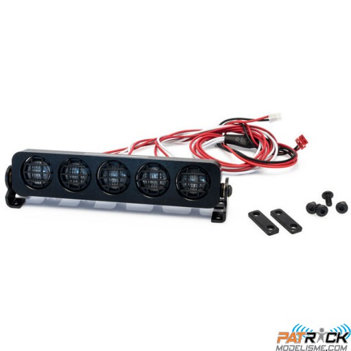 Rampe de projecteur LED rond an aluminium = 109mm 1/10e
