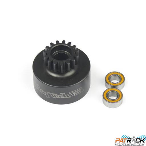 Cloche d'embrayage 15 T roulements HI-SPEED