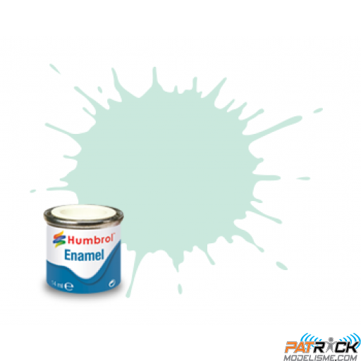 Peinture Humbrol Enamel 023 Bleu oeuf de canard mat 14ml 