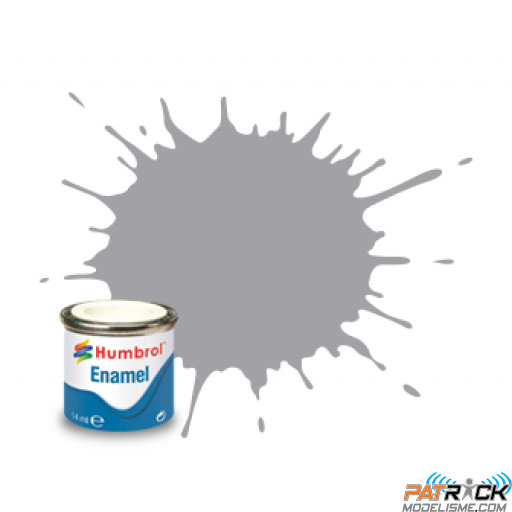 Peinture Humbrol Enamel 040 Gris pâle brillant 14ml 