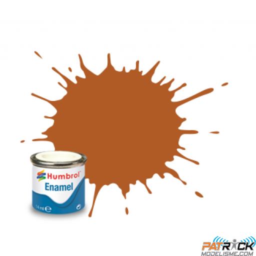 Peinture Humbrol Enamel 055 Bronze métal 14ml 