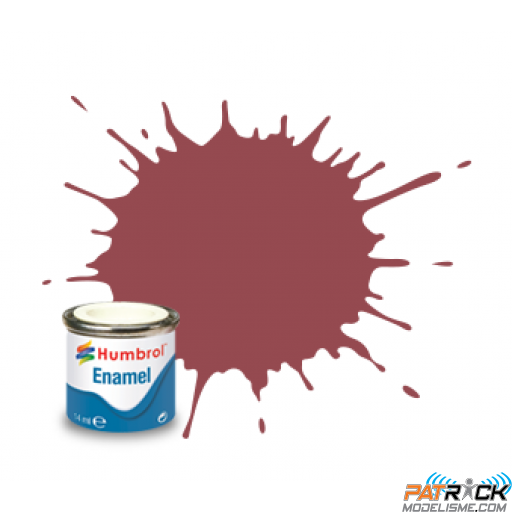 Peinture Humbrol Enamel 073 Lit de vin mat 14ml 