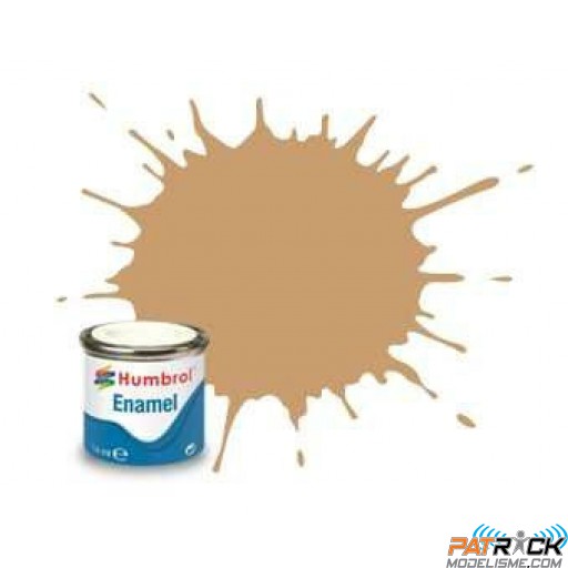 Peinture Humbrol Enamel 094 Sable mat 14 ml