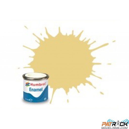 Peinture Humbrol Enamel 103 Crème mat 14ml 