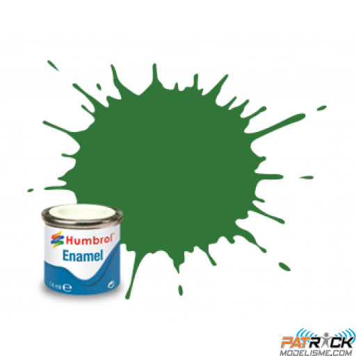 Peinture Humbrol Enamel 131 Vert satiné 14ml 