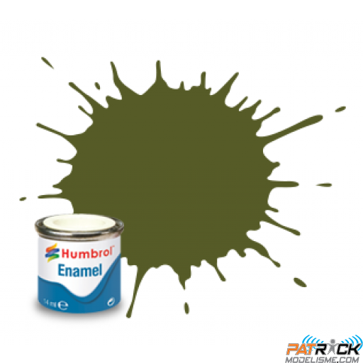 Peinture Humbrol Enamel 149 Vert feuillage mat 14ml 