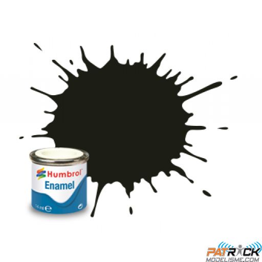 Peinture Humbrol Enamel 163 Vert foncé satiné 14ml 