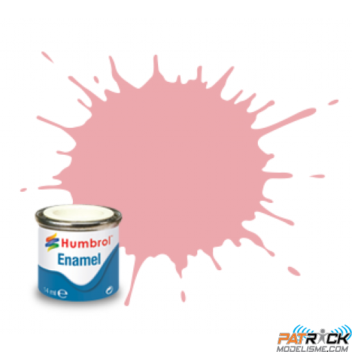Peinture Humbrol Enamel 200 Rose brillant 14ml 