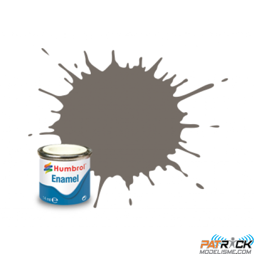 Peinture Humbrol Enamel 224 Gris ardoise foncé mat 14ml 