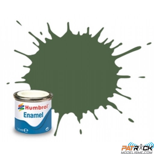 Peinture Humbrol Enamel 117 Vert clair US mat 14ml 