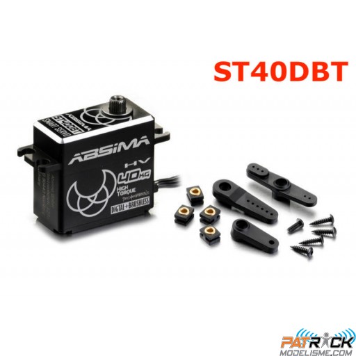 Servo Absima ST40DBT HV Digital Alu MG 40KG Race-Spec