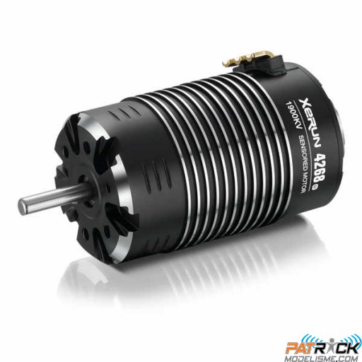 Moteur XERUN 4268SD-1900KV BLACK G2 1/8e
