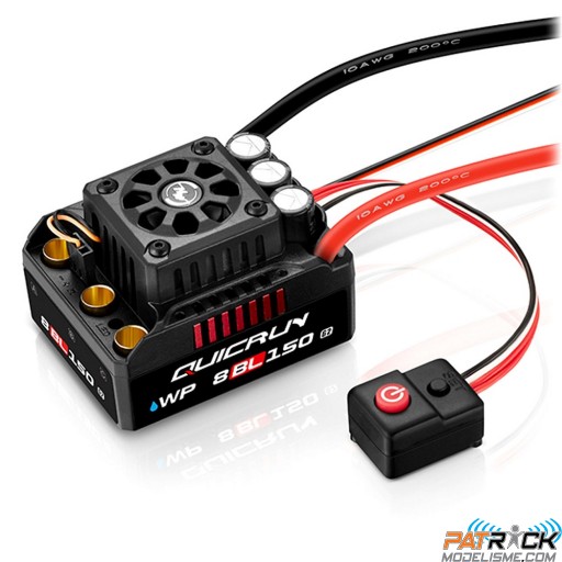 Hobbywing ESC Quicrun WP 8BL150 G2 3-6s 1/8e