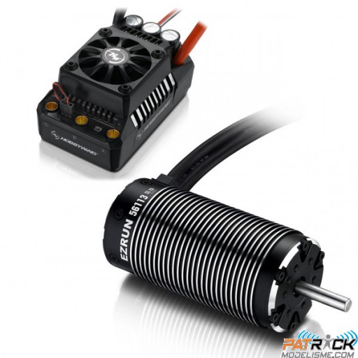 Hobbywing Combo EZRUN Max5 150A + moteur SL 56113 800kV 1/5e