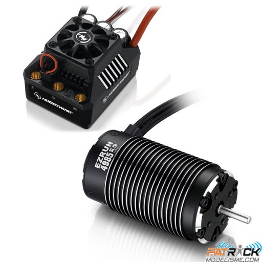Hobbywing Combo EZRUN MAX6 + moteur SL 4985 1650kV Sensorless