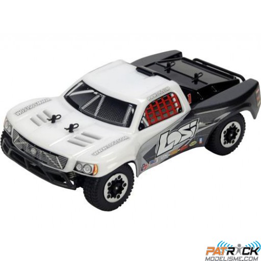 Losi Short Course Truck Micro SCT 1/24e RTR blanc/gris/noir