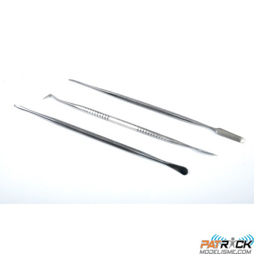 Outils à graver en acier (3 pcs) Italeri