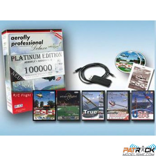 Simulateur Aerofly Pro Deluxe Platinum version interface – Version PC