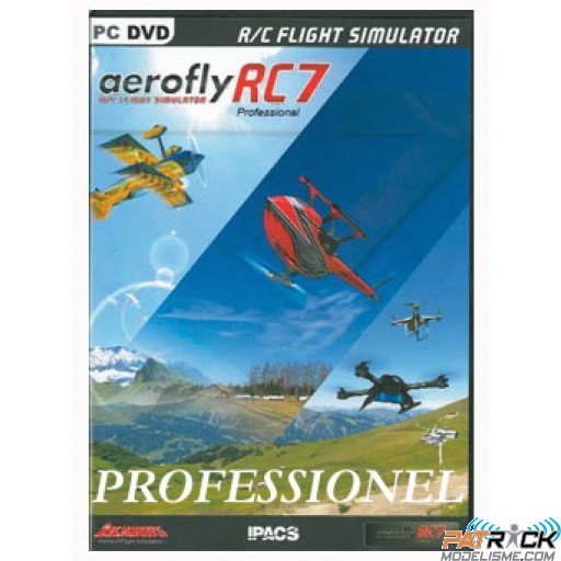Simulateur de vol Aerofly RC7 Professionnel version PC
