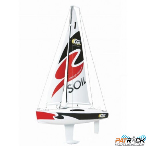 Voilier GM Racing WP Soil Segelboot RTR 2.4 GHz 435mm
