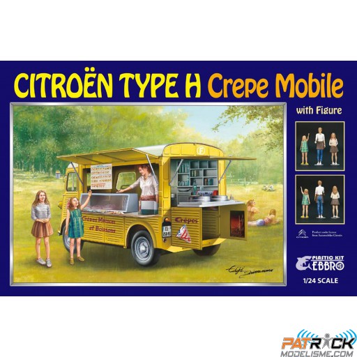 1/24e Ebbro Citroën H "Crêpe Mobile"