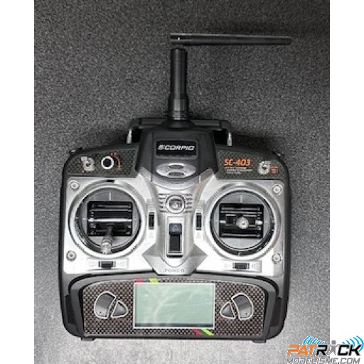 Radiocommande SC403 - Compatible Walkera/ Scorpio/ T2m/ Robbe