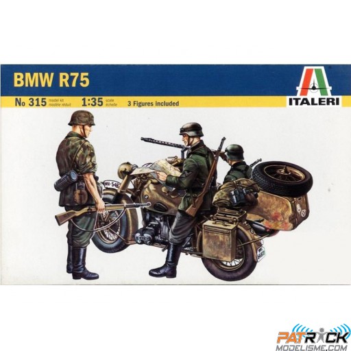 1/35e Italeri BMW R75 avec Sidecar