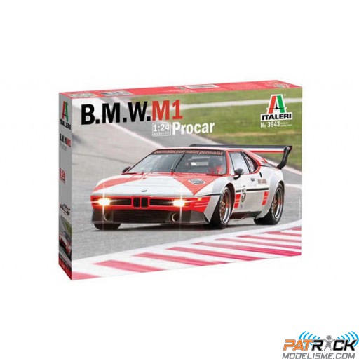 1/24e Italeri 1979 BMW M1 Procar