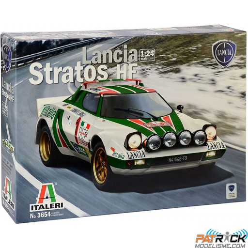 1/24e Italeri Lancia Stratos HF (Version Rallye Monte Carlo 1977)
