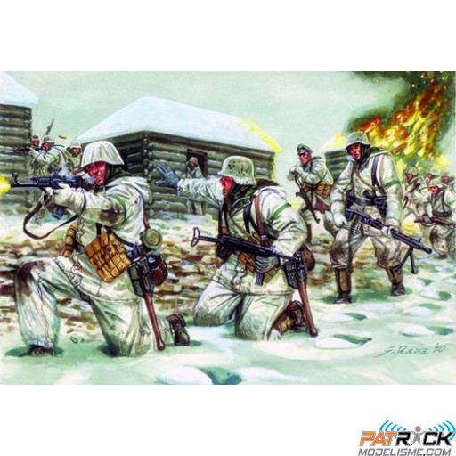 1/72e Italeri Troupes Allemandes Tenue Hiver