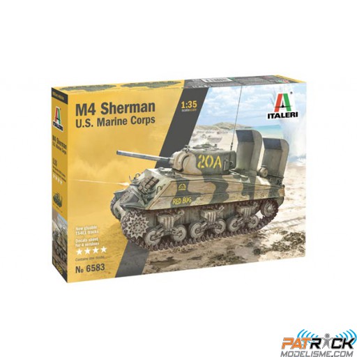 1/35e Italeri M4A2 Sherman U.S Marine Corps