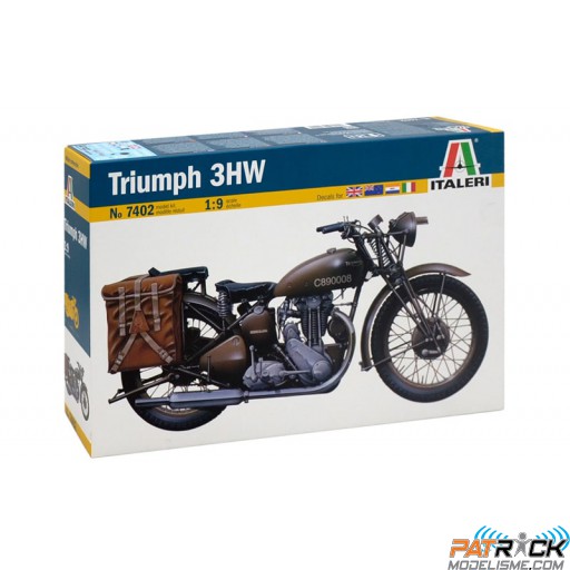 1/9e Italeri Moto militaire Triumph 3HW