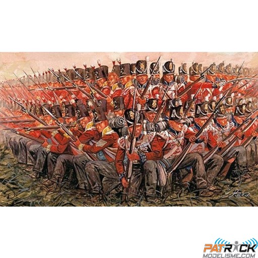 1/72e Italeri Infanterie Britannique 1815