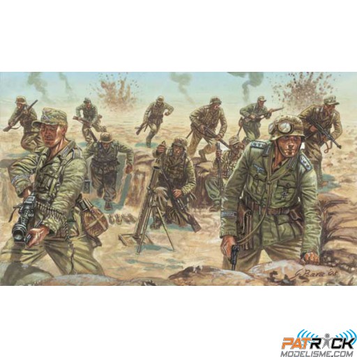 1/72e Italeri Infanterie Afrika Korps