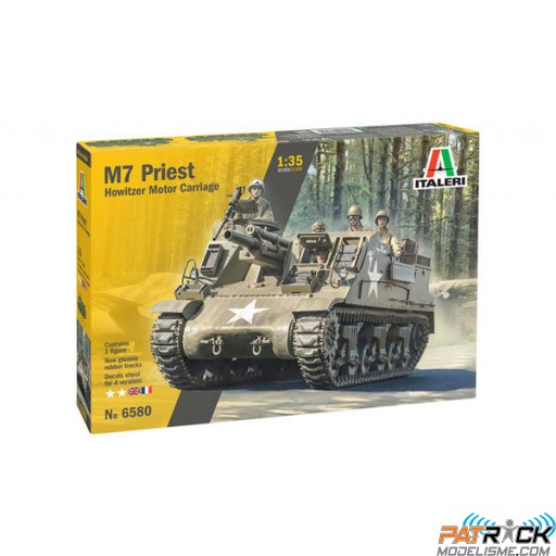 1/35e Italeri M7 Priest Gun Moto Carriage